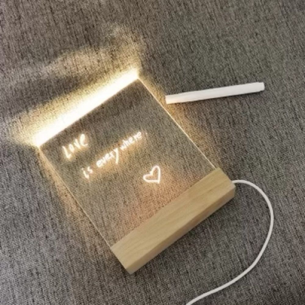 ✨✨HOST PICK✨✨ Light Up Acrylic Message Board NEW